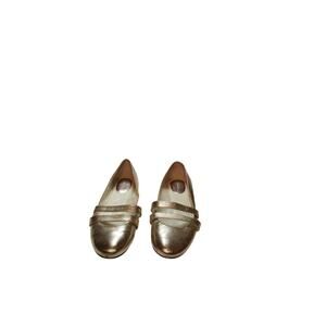 calvin klein gold casual flats